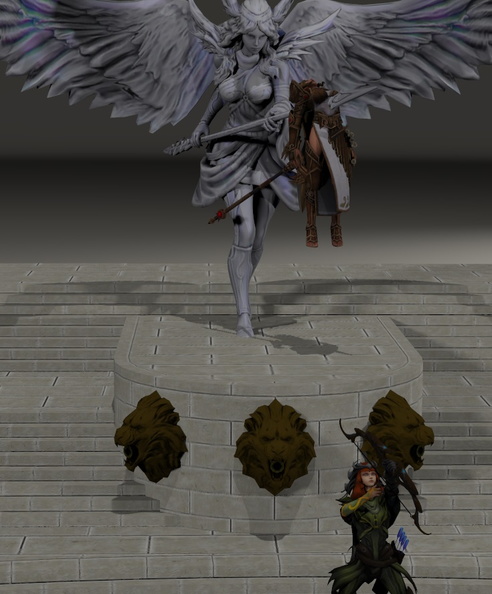 Just testing how to import XNA into Poser - seemed to MOSTLY work. OlympusAssault1temp.jpg