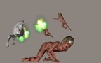 Random transformation scene