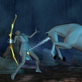 Evil Unicorn, the Huntress